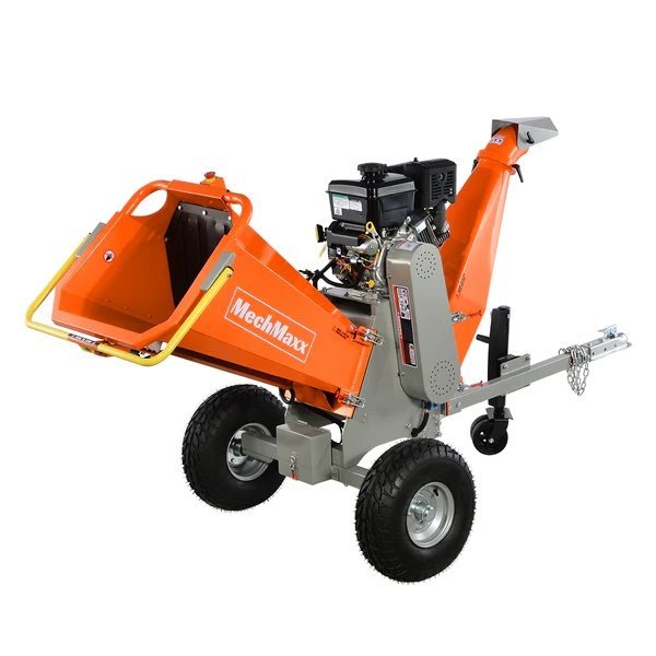 6 Inch Wood Chipper, 408cc 14hp E-start Briggs & Stratton Vanguard
